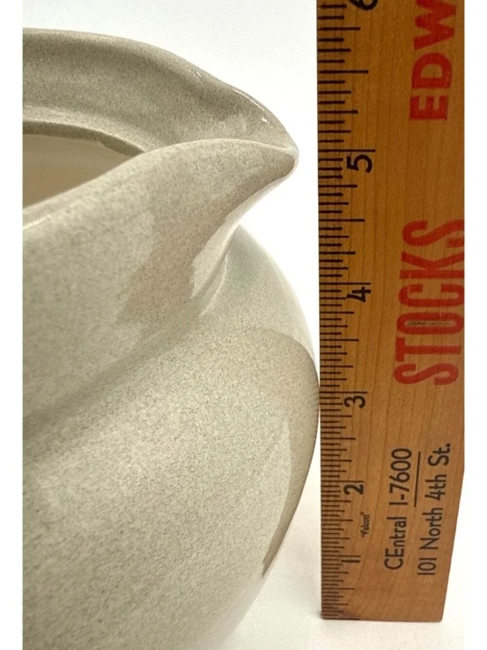 Vtg Ceramic Creamer Pitcher Handle 5
